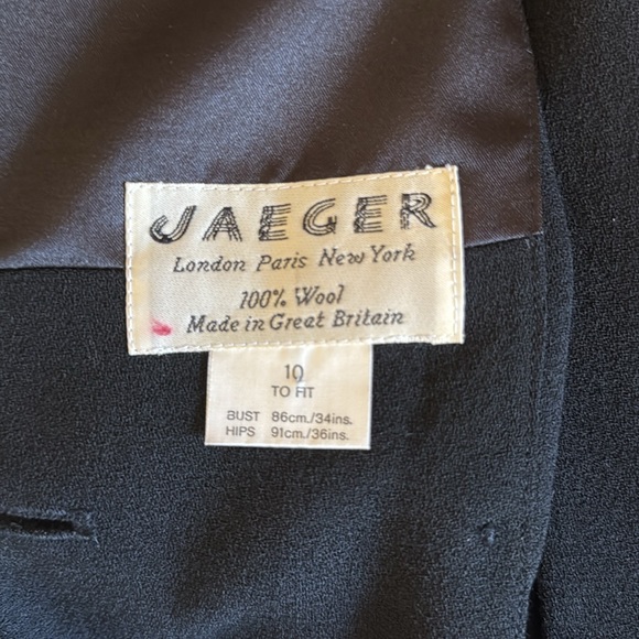 1990s Jaeger, Wool cocktail dress - Picture 5 of 6